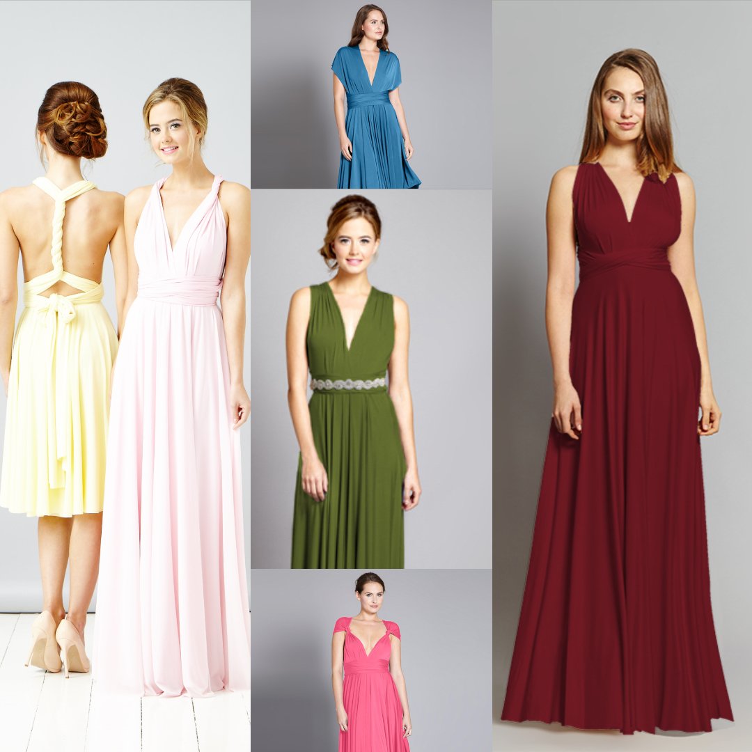 InOneClothing's tweet photo. Quite pleased to have so many on-trend colours for Spring / Summer 2019 according to #pantone @LFW_Festival  maybe #bridesmaidsdresses will experiment and really move away from #pasteldresses next year https://t.co/wwCylNVfGa https://t.co/gxL1HIX9gR