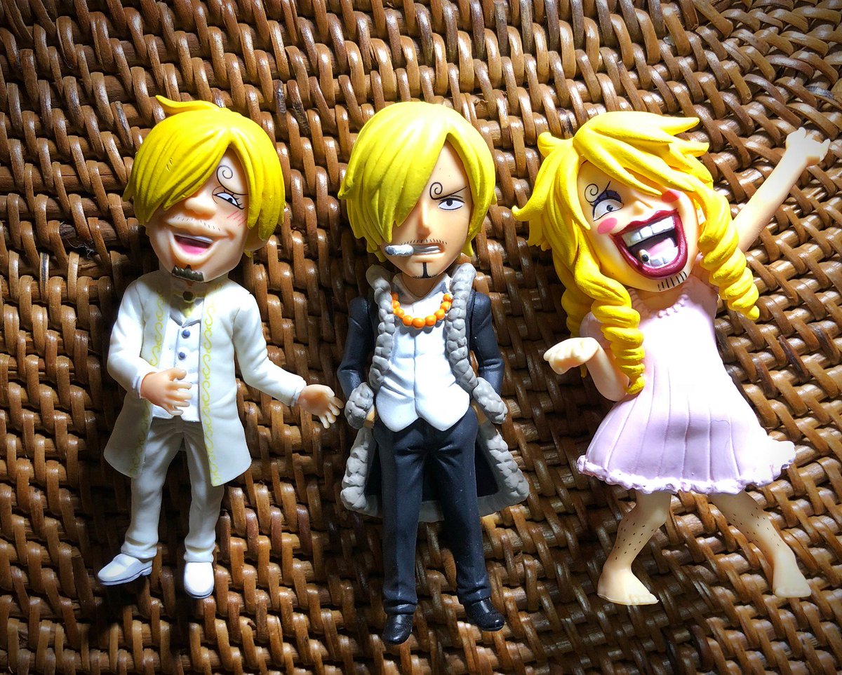 Lefty Su Twitter ワールドコレクタブルフィギュア Wcf ホールケーキアイランド2のサンジ君とプリンちゃんをゲットした とんでもないデレ顔のまさかの立体化ｗ これはいろいろな女性キャラフィギュアと絡ませたら楽しいやつ 4枚目はいろいろなサンジ君 振り幅が