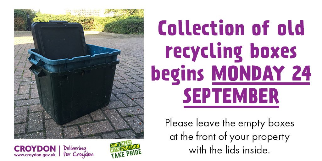 Your Croydon on Twitter "A reminder to all residents who now have