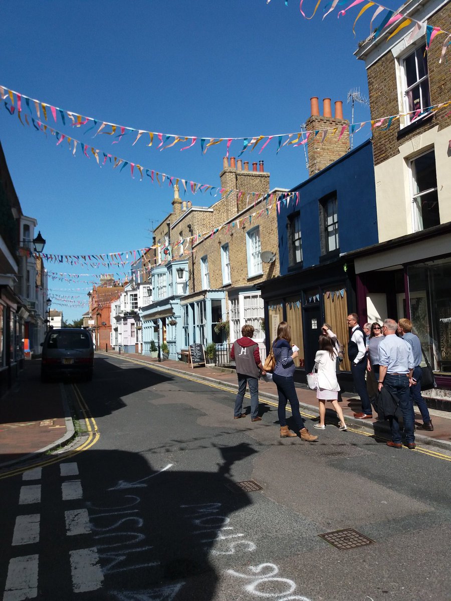 principalclare's tweet photo. Fantastic day finding out about the #RamsgateHAZ yesterday with rest of the @HE_SouthEast team. Fabulous weather, fabulous colleagues and a fabulous town #lovesoutheast https://t.co/rSxzWO6q6v