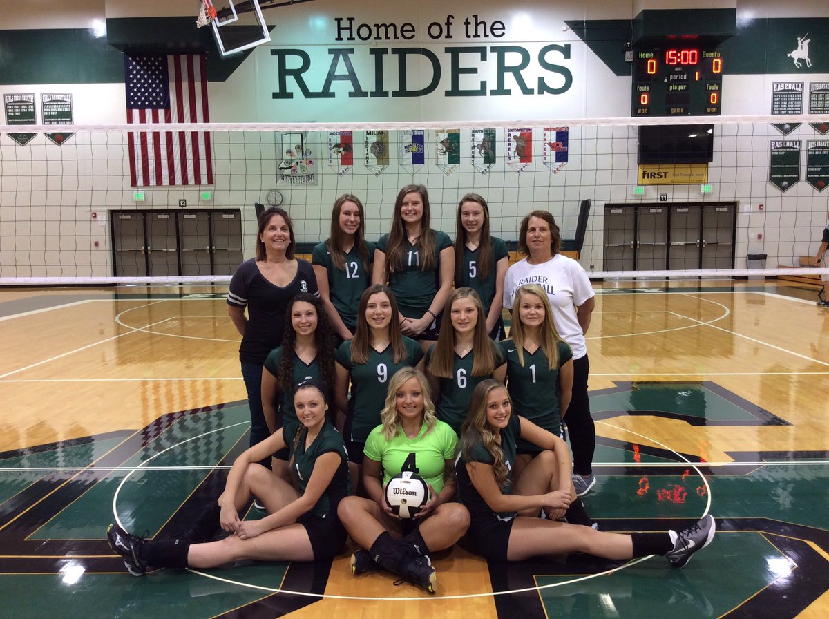 Lady Raider volleyball senior night is Tuesday night Sept 25. Come cheer for Elexah &amp; Cheyenne.