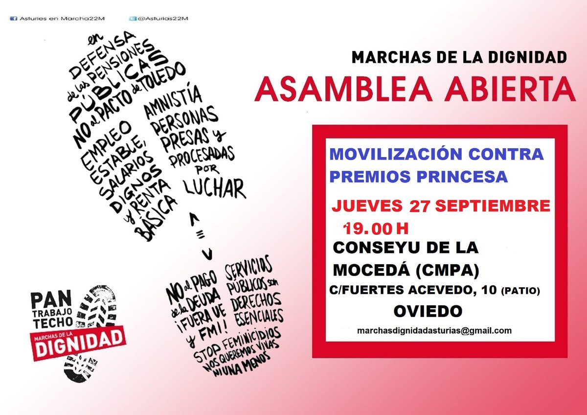 Este año nos gustaría centrar nuestra denuncia y rechazo en la
corrupción. Porque mientras que se criminaliza y persigue a la clase
trabajadora, a quienes luchan por los derechos del pueblo, se permite y
consiente la corrupción política, empresarial y monárquica.