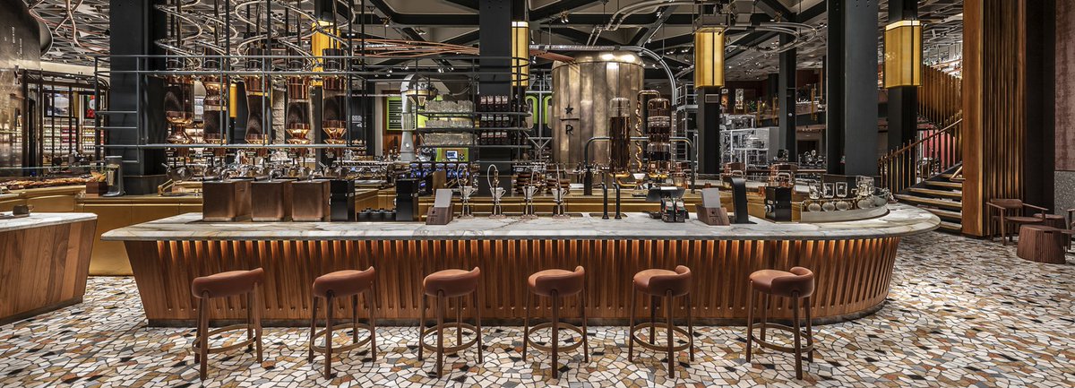 ZooComms's tweet photo. Wow the length @Starbucks has gone to to please the Milanese people. What a stunningly designed coffee shop! 
#design #designnews #starbucks #architecture #milan #coffee #creative #graphicdesign #brands https://t.co/ERehkcnV1o