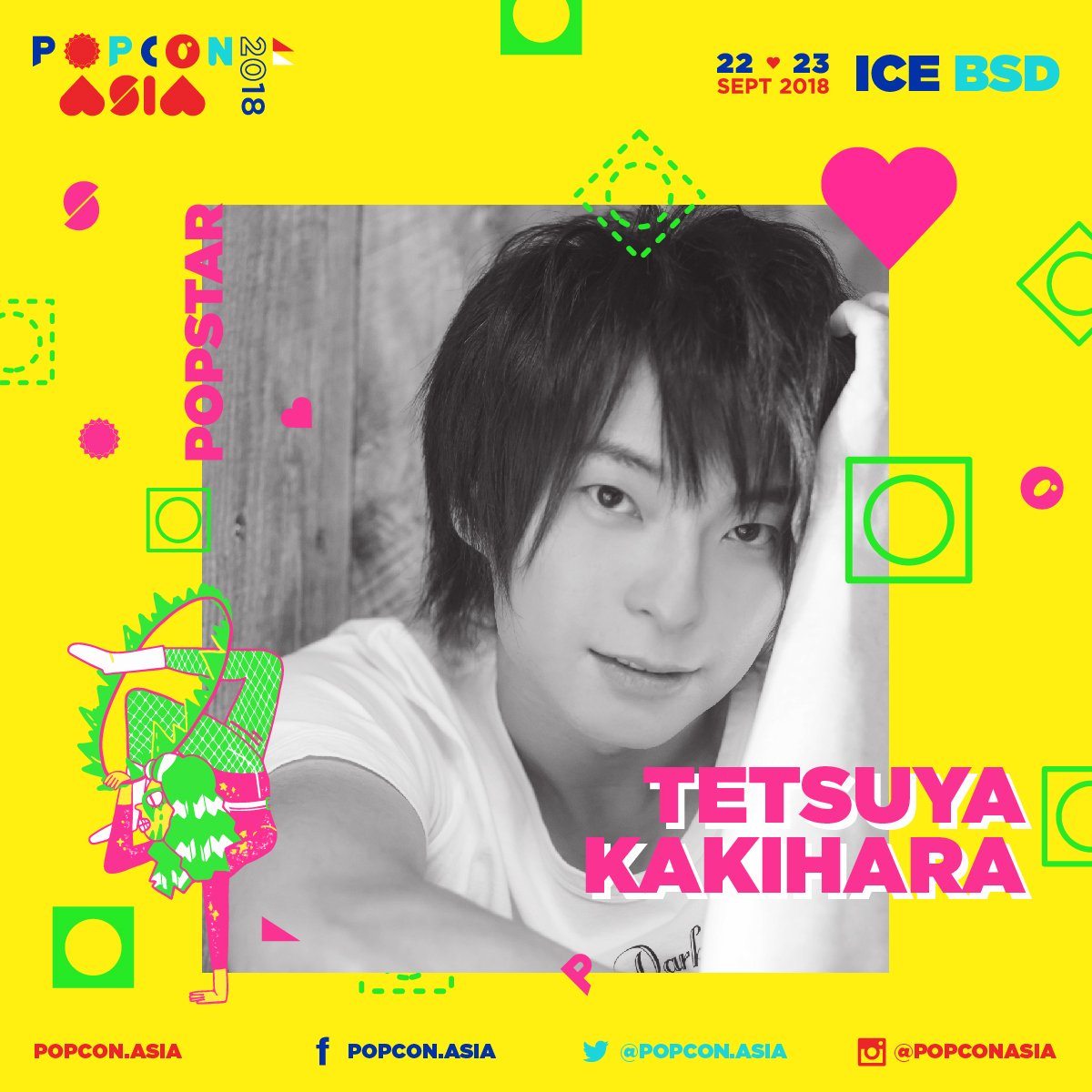 Nippon_Club's tweet photo. Pertama kali hadir di Indonesia, Tetsuya Kakihara! Pengisi suara Natsu Dragneel "Fairy Tail", Simon "Tengen Toppa Gurenn Lagann", Pegasus Tenma "Saint Seiya: Lost Canvas",Prompto "Final Fantasy XV", dll. Datang dan temui dia, hanya di @PopconAsia 2018! #POPCONAsia2018 #CLASHofPOP https://t.co/pf5uMcs07I