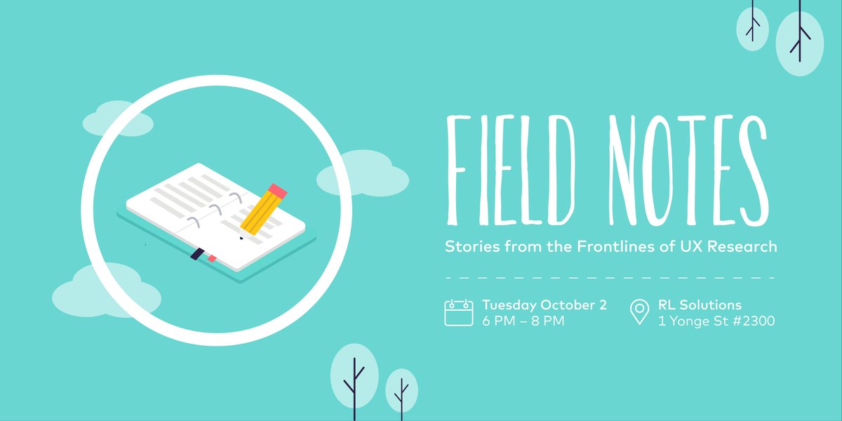 tammylecrawford's tweet image. Our next @UXResearchTO meetup is Tues Oct 2 hosted by @rlsolutions! Come hang out and listen to some sweet research stories from the community bit.ly/2D7APs5