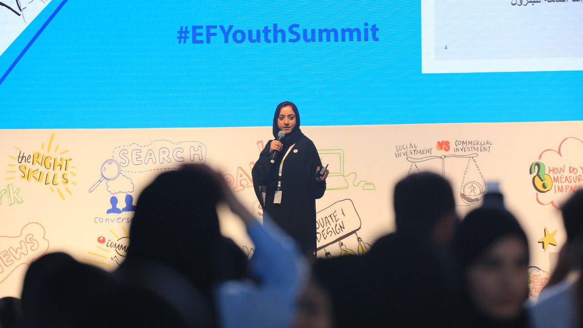 حمدة الشامسي، عضو برنامج تطوير قيادات أدنوك الشابة، ومجلس شباب أدنوك، تتحدث عن مسيرتها المهنية والإنجازات والنجاحات التي حققتها، وذلك خلال مشاركتها في ملتقى الإمارات للشباب 2018 في منطقة الظفرة الذي تنظمه مؤسسة الإمارات @EFYouth 
#قمة_الشباب