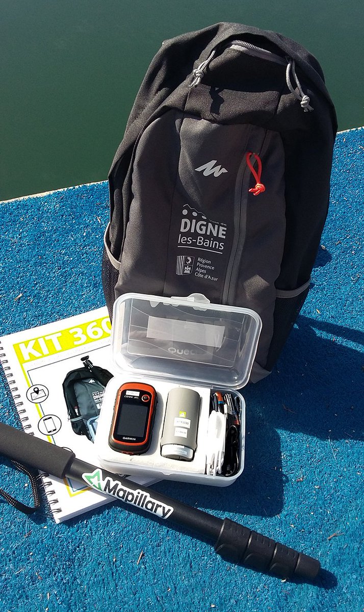 mairiedigne's tweet photo. Vous cherchez un outil innovant de médiation aux données ! Empruntez-nous gratuitement un #KIT360 : 1 caméra 360° + une perche +un #GPS + une notice d'animation détaillée. Tous les détails sur https://t.co/LlruEGUwD8 @DataSud @MaRegionSud @mapillary @OSM_FR #OpenData https://t.co/1p9wliWs29