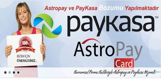 Değerli müşterilerimiz yeni twiter adresimize hepinizi bekliyoruz.Uygun fiyatlarla paykasa,astropay,paywkik satış ve bozum yapıyoruz.Bilginize...
 Tesekkürler