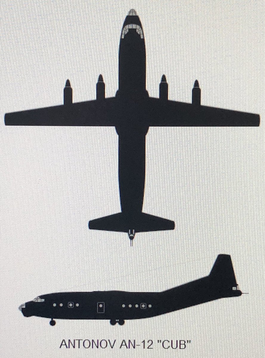 RoderLorne's tweet image. Look what’s outside my window this morning...  An Antonov model AN-12BK, (call sign UR-CAH) arrived last night.  This is a Ukrainian made equivalent to a Hercules C-130 transport.  But this one was built in 1968.  Yeowzer! @HistoryoFlight @RoderLorne  @mbaerospace