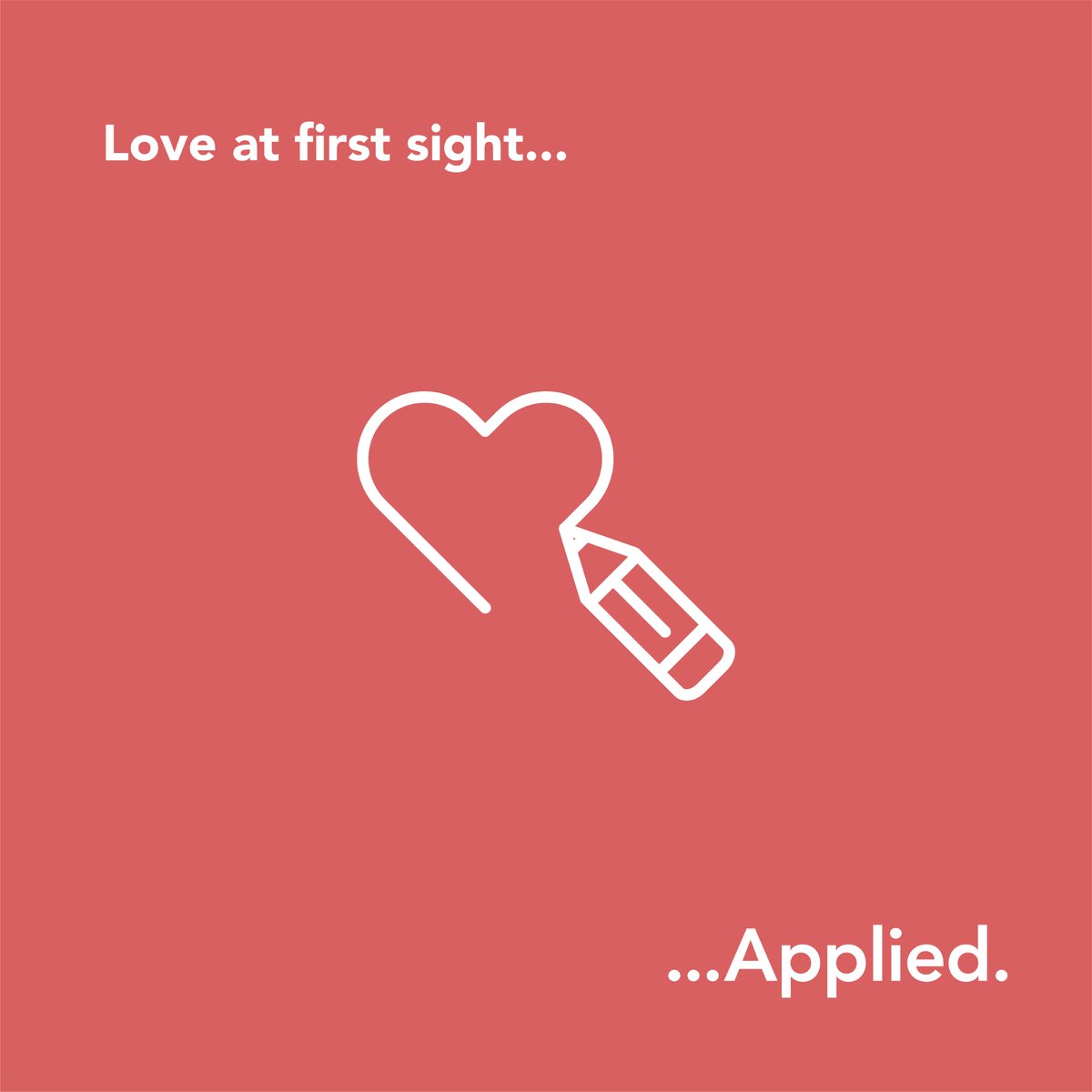 Does your branding make a good first impression? No? Don’t worry, we're here to help! Contact us at hello@appliedcreative.co.uk

#appliedcreative #loveatfirstsight #makeanimpression #branding #dontbeleftheartbroken