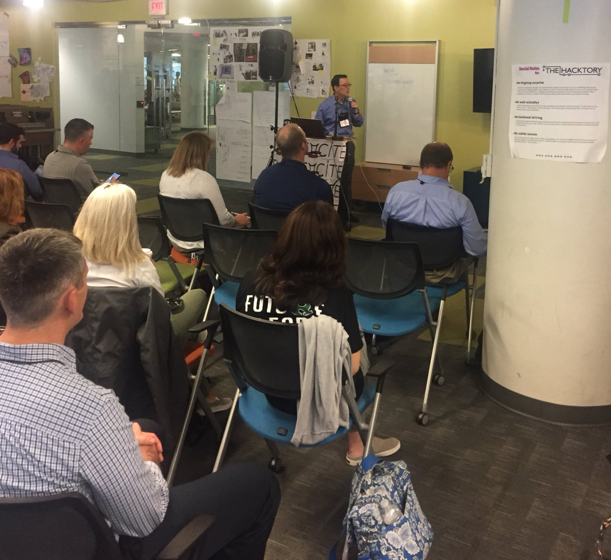 AndrewDStutzman's tweet image. Kicking off Apple’s Reimagine Learning work shop with Apple Distinguished Educators from across the country. @excitecenter #appledistinguishededucators #reimaginelearning.