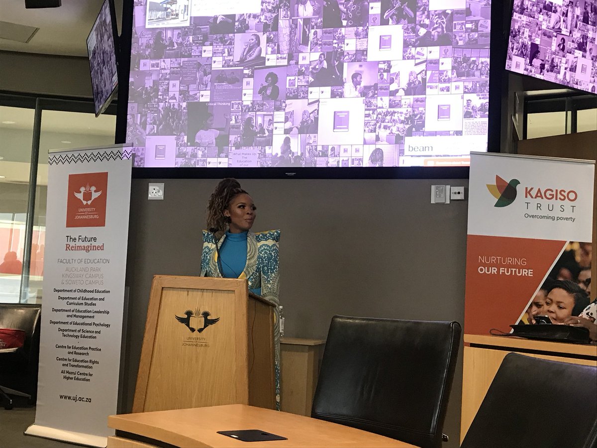 Kagiso_Trust's tweet photo. The welcome by @MasechabaNdlovu #EducationConversations https://t.co/M9sMkExB93