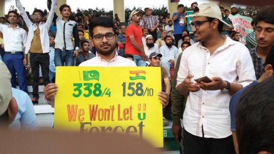 Mariam_Jamali's tweet photo. ( Wanna see my TL flooded with the tears of Indian tomorrow INSHALLAH) Not over confident *just a wish* 

#INDvHK #PAKvIND #AsiaCup2018

to all indians who are making fun of PAKISTANI players... Just to remind you 👇👇 https://t.co/7HN6Qd5uGX