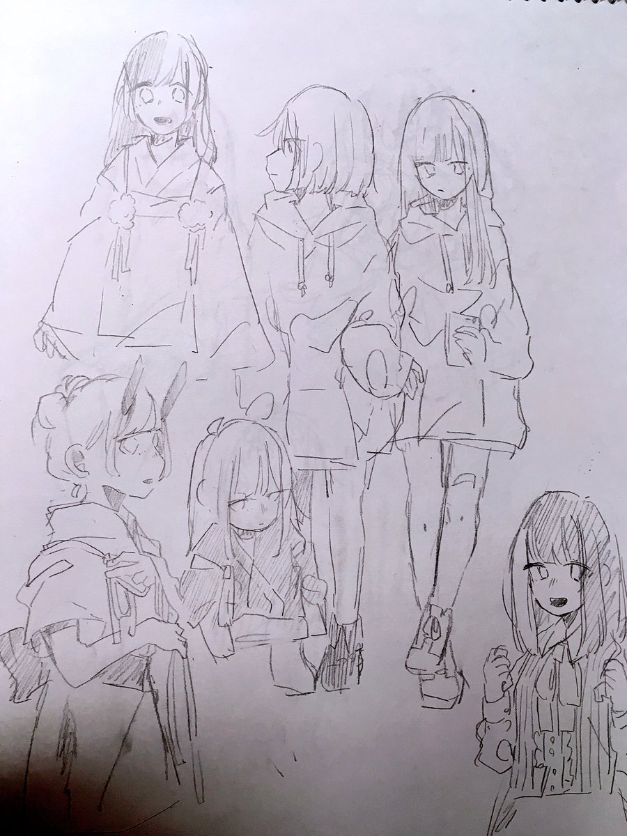 そして落書き 