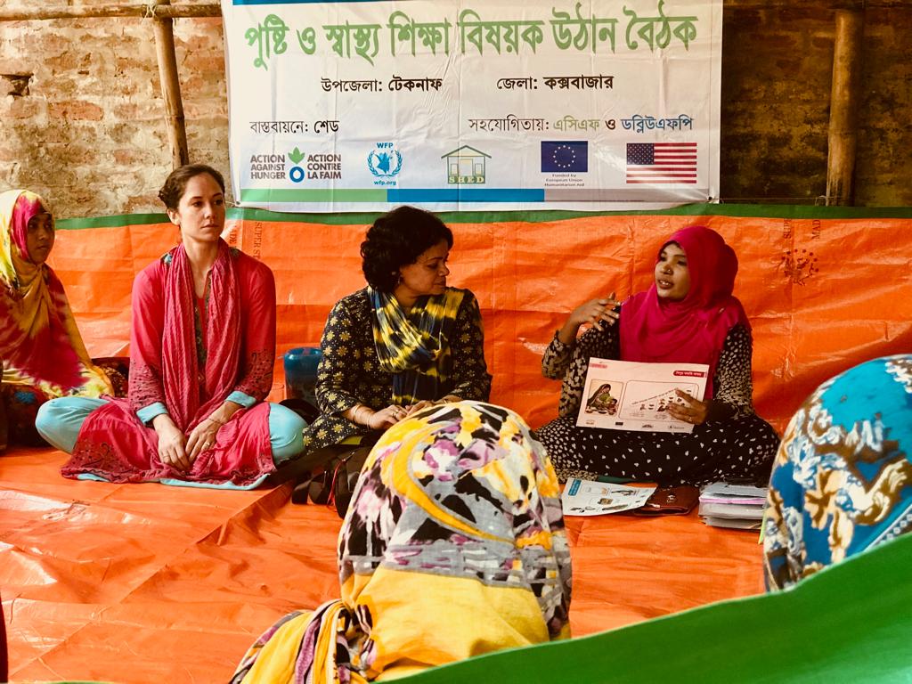 rayhaniu's tweet photo. Joint field visit by @ACFBangladesh with @USAID_BD @USAIDGH at host community activities of ACF- Cox's Bazar. https://t.co/wNwSAyg9HL