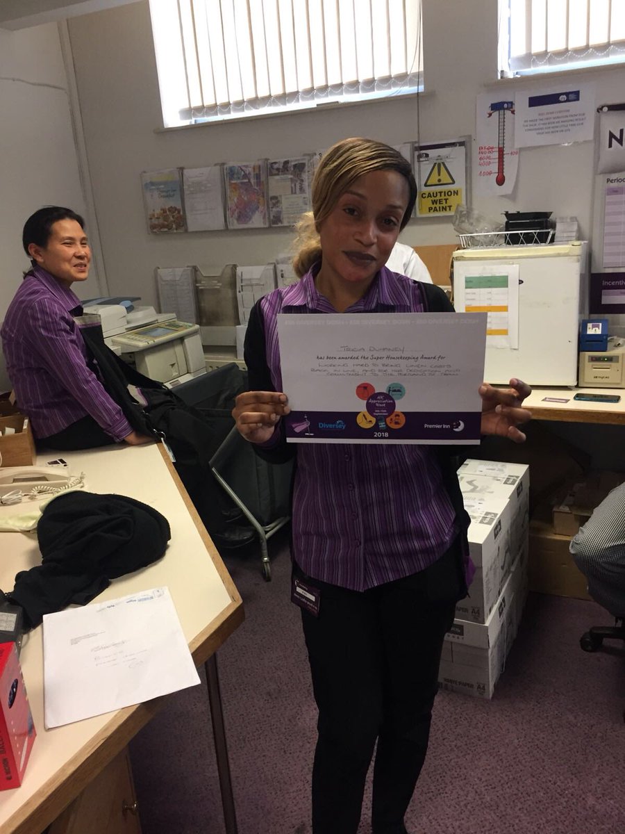 Housekeeping appreciation week winner <a href="/MCRPortlandstPI/">Portland Street</a> goes to Tricia Duhaney for her continuous hardwork and commitment to the department! Thank you for everything you do Tricia #rockstar #mostloved <a href="/placemadebyyou/">A Place Made By You</a> <a href="/traceybish/">Tracey bishop</a> <a href="/AndyFr4ncis/">AndyFr4ncis</a>