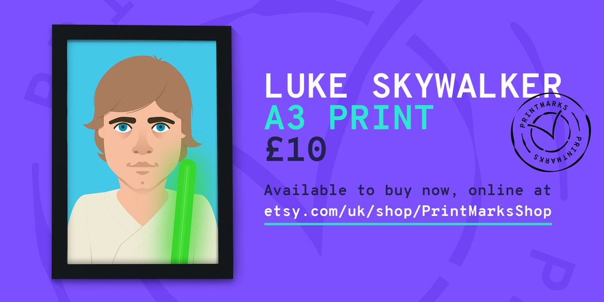 PrintM4rks's tweet photo. 🌟 The force is strong with this one, little (or big) #StarWars fans! Now available on #etsy for only £10, these #handmade prints make perfect gifts. https://t.co/geCP82wIb9 #shopsmall #shopindie #smallbiz #nefollowers #gifts #prints #NorthEastHour @EtsyUK @NorthEastHour https://t.co/y0lPqHZ6Gp