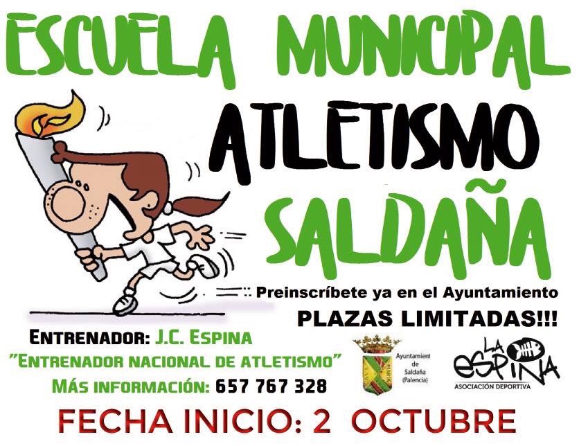 ayto_saldana's tweet photo. Más actividades para este curso, en este caso deportivas: ESCUELA MUNICIPAL DE ATLETISMO para niños.
¡Plazo de preinscripción ya abierto!
Con la Asociación Deportiva La Espina https://t.co/QJZRb3diHX