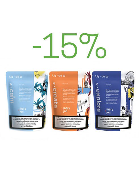 MaryJonSwiss's tweet photo. Discover our CBD tasting kit in our Calm, Create & Explore ranges for CHF 51.- including a 15% discount! https://t.co/3VAiG055Fa
#Promo #Promotion #Degustation #CBD #MaryJon #MaryJonCBD #Cannabis #CBDSuisse #CBDFlowers https://t.co/XHLrdsuFJ9