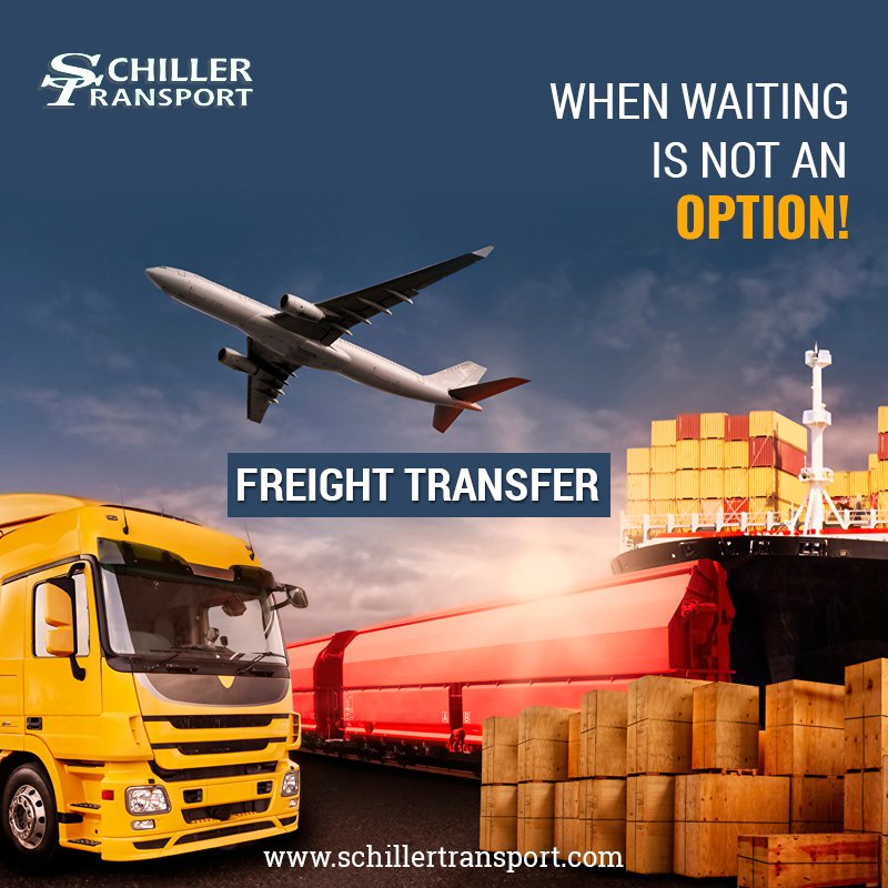 SchillerTSP's tweet photo. We substantiate as a proactive freight delivery🚚 system that values your time, and money💸. So you can keep track of your cargo🛳️, throughout the journey, and know exactly when to expect it, without a delay. 

Visit: https://t.co/RaQJwKsFNW

#FreightTransfer #FreightTransport https://t.co/CXIFrkEtnR