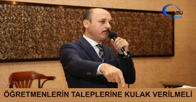 kamuajans's tweet photo. Öğretmenlerin Taleplerine Kulak Verilmeli
https://t.co/J4AysMjMVV https://t.co/FvqorhrEnb