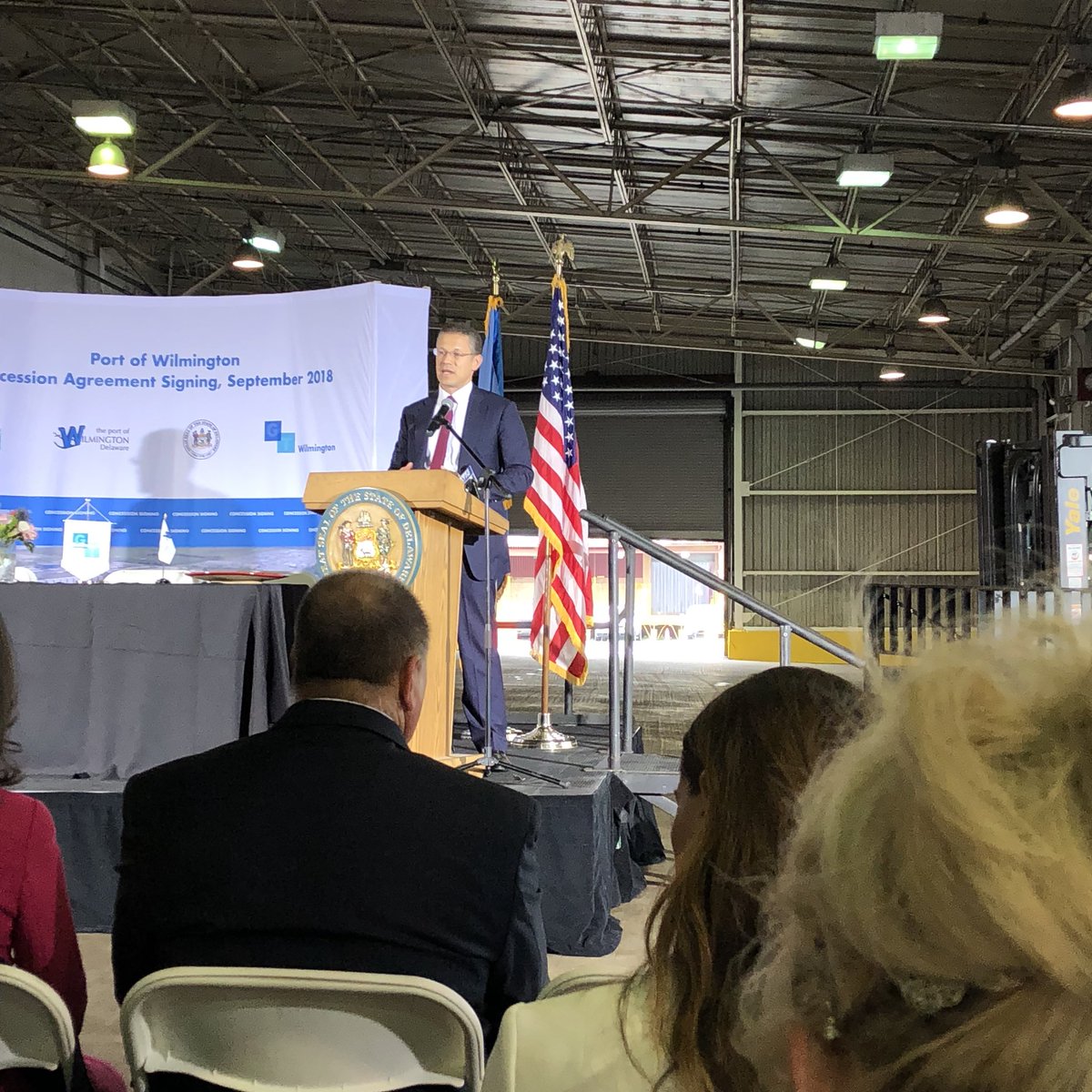 Gulftainer Chairman reviews the coming investment and 6,000 jobs resulting from today’s port agreement signing.
