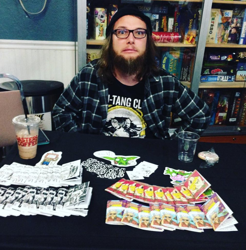 SpokaneZineFest's tweet image. Colin Horner is tabling at #spokanezinefest Check out his art, zines at: instagram.com/collin_horner_… #spokanedoesntsuck #spokanearts #spokanewrites #zines #goonsquad #colinhorner #thebartlett #visitspokane