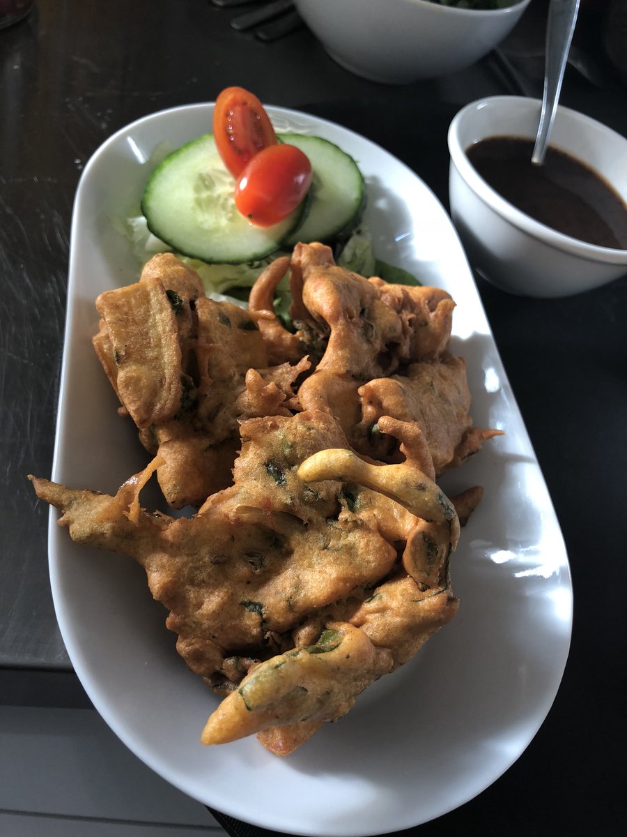 bojan_bristol's tweet photo. We’ll be serving a big batch of these bites of amazingness ( pakoras) at #corner77 tomorrow. Come and check us out #authenticindian #pakoras https://t.co/wmKI41mpeZ