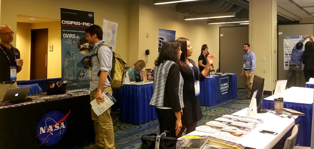 The Science &amp; Industry Showcase is now open at #FiO18. Dont forget to stop by Agency Alley to talk with folks from <a href="/ArmyResearchLab/">U.S. Army DEVCOM Army Research Laboratory</a>, <a href="/NASAGoddard/">NASA Goddard</a>, <a href="/NSF/">U.S. National Science Foundation</a>, <a href="/theNASEM/">National Academies</a>, and <a href="/USNRL/">U.S. Naval Research Laboratory (NRL)</a>!