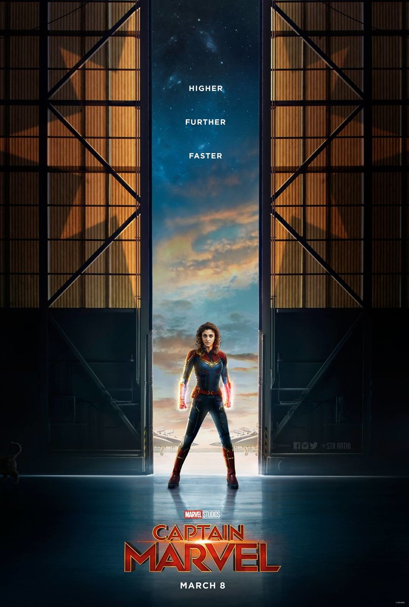 straathi's tweet photo. #CaptainMarvel @NayantharaU @Nayanthara_offl @4Nayanthara #StrAathi https://t.co/L6nFNA7f6W