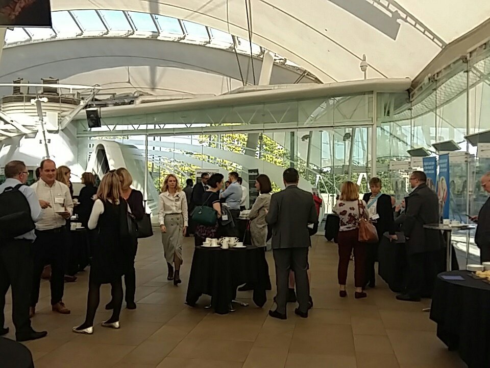 bonaccordcare's tweet photo. An interesting and informative day so far @DigitalHealth18 Interoperability of Emerging Technology Conference @ourdynamicearth #Interoperability18 @scotgov @HolyroodEvents https://t.co/xX7x4B6LD2