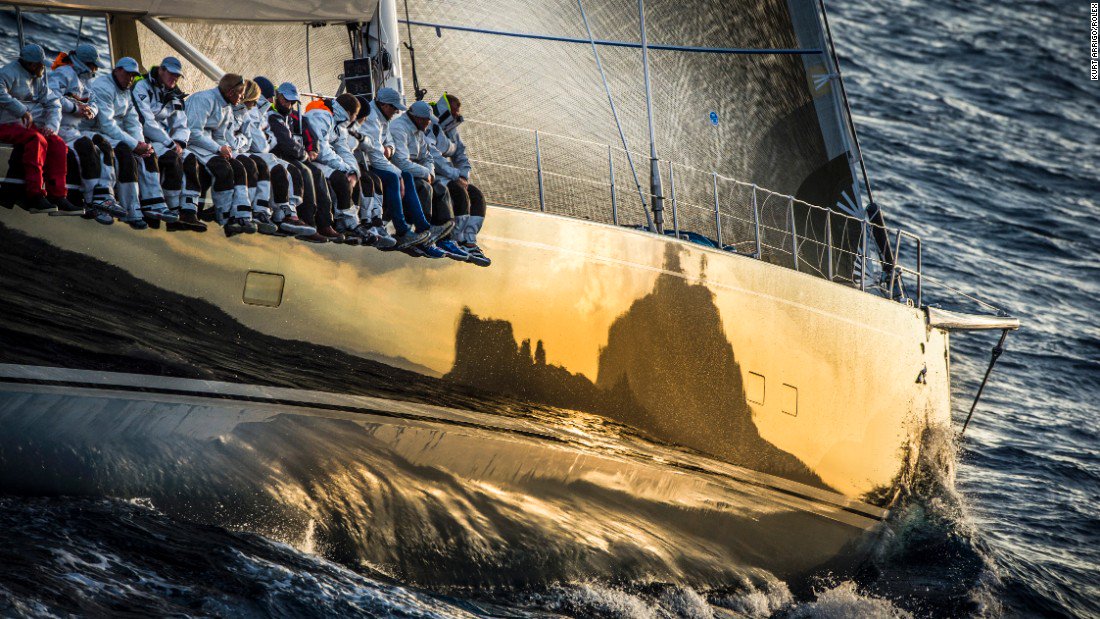 Reflections of Capri. Photo Kurt Arrigo #sailing #sailboat #sailboatracing