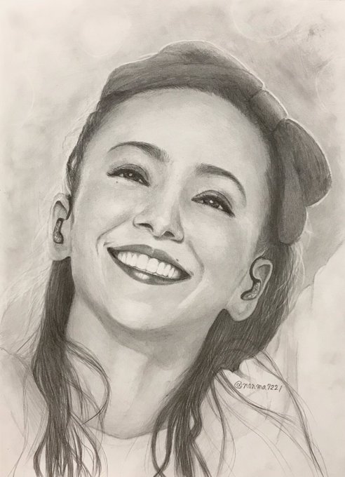 安室奈美恵似顔絵のtwitterイラスト検索結果