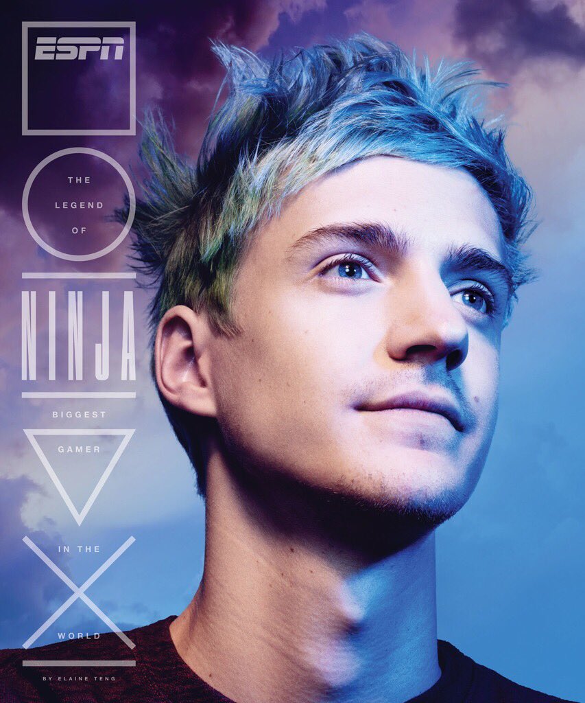 magartarchive's tweet photo. The Legend of @Ninja Biggest Gamer in the World. Photograph by @benedict_evans Photo treatment by #richardroberts #espnthemagazine #cover #coverdesign #editorialphotography #editorialdesign #gaming #esports https://t.co/5WlZshj1PH
