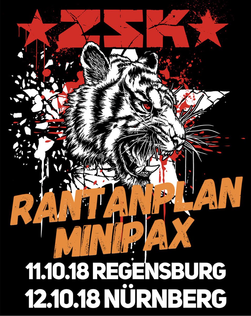 ZSKberlin's tweet photo. Bämm! Wir haben die Super-Dudes von @Minipaxpunx und @rantanplanband beim Tourstart in Regensburg und Nürnberg dabei. Freuen uns sehr. Killer Lineup! 😘🍺👏
#hallohoffnung #zsk #minipax #rantanplan https://t.co/0txkDu5NYq