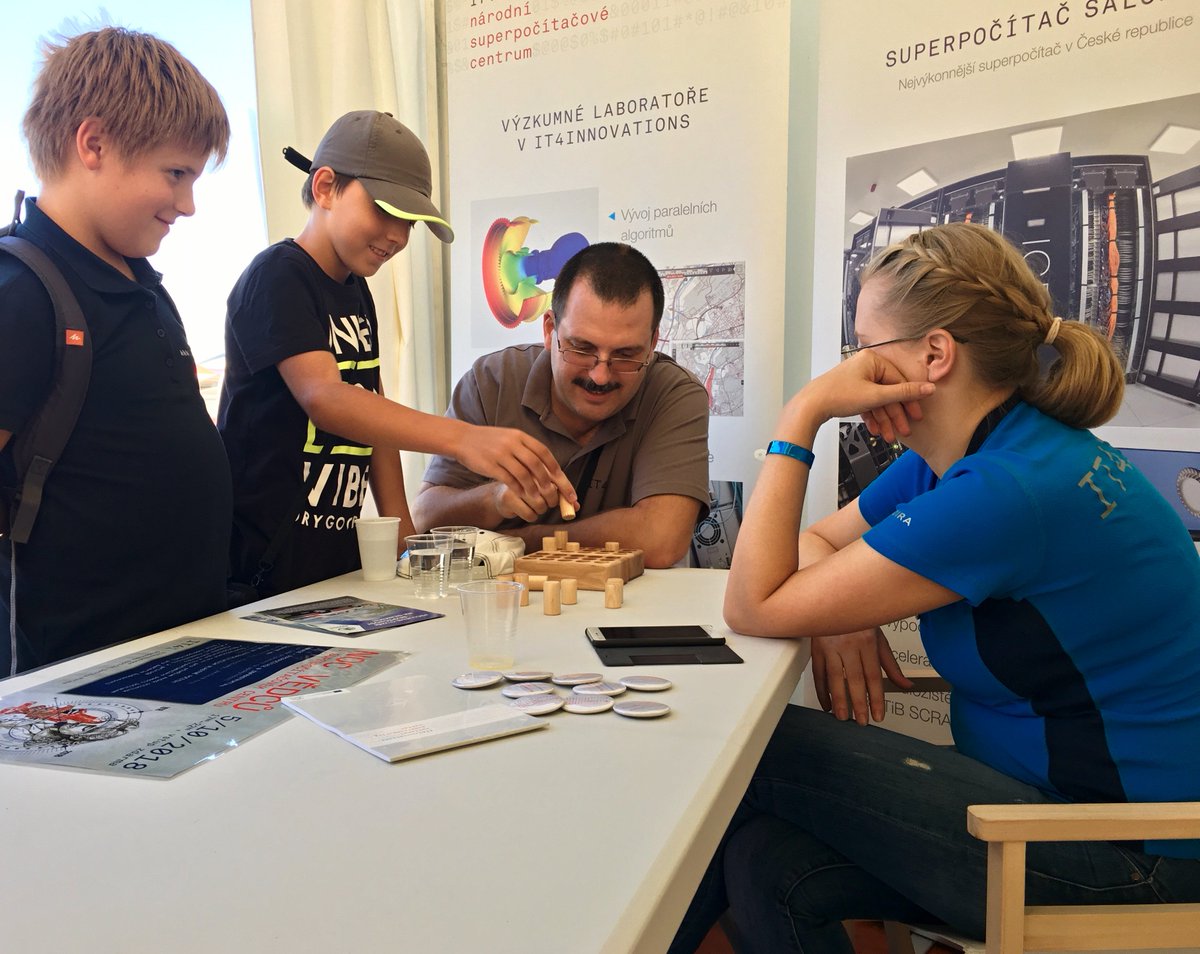 IT4Innovations's tweet image. ✈️ Thank you to everybody who visited us within #NATOdays. It was an #AmazingWeekend! See you on 5 October: it4i.cz/2018/08/invita…? Here are a few snapshots taken during NATO days in #Ostrava in our tent 📸