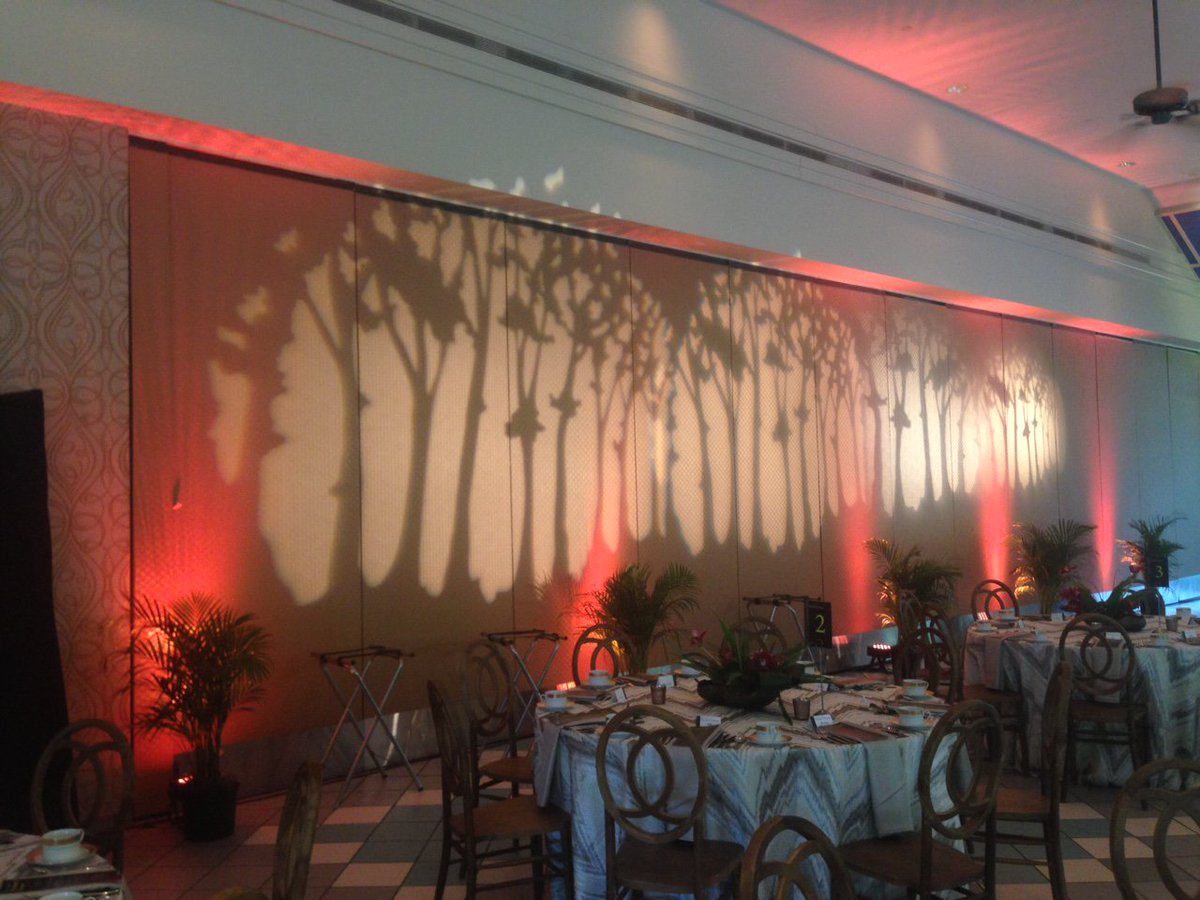 AlobarsEvents's tweet image. Its almost #fall! We have all sorts of different ideas that we can put together to suit the autumn blues. We us @ApolloDesign gobos to put that ideal image on almost any surface to transform the space.