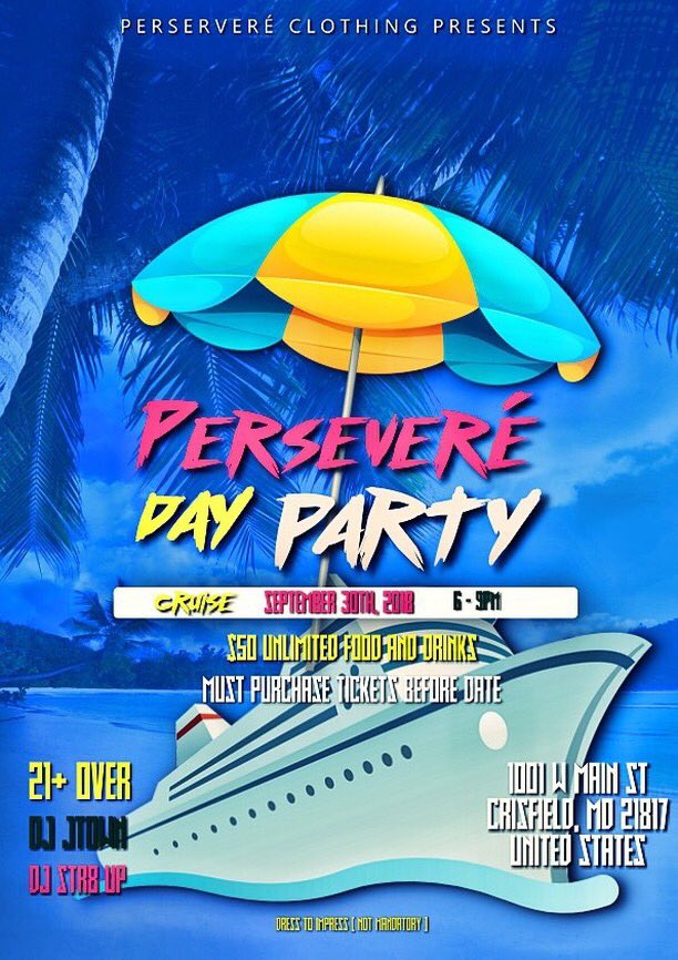 b_gonads1's tweet photo. If you at #UMES or #SU , pull up. Unlimited food and drinks. @perseverecloth https://t.co/XdxJwXMyvV