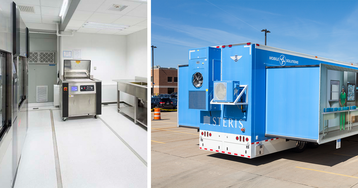 steris's tweet photo. Continually support the OR without disruption during hospital construction, renovation, or expansion with the STERIS Mobile Sterile Processing Unit. Learn more about it at #ORMC2018, booth 500. https://t.co/QWf515CKci https://t.co/05cQZEXk1w