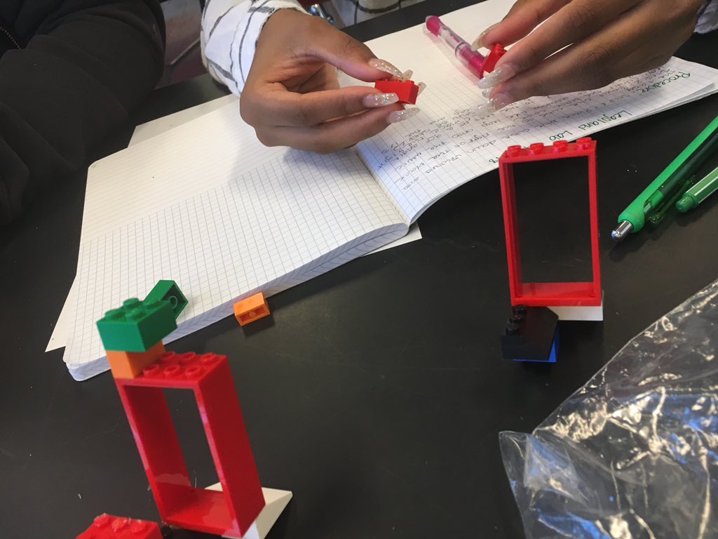 FranciScience's tweet photo. Today we are writing very detailed procedures - a huge component of a chemistry lab! #berkleydifference #adventuresinchemistry #legoisfun https://t.co/aMGavpqkFJ