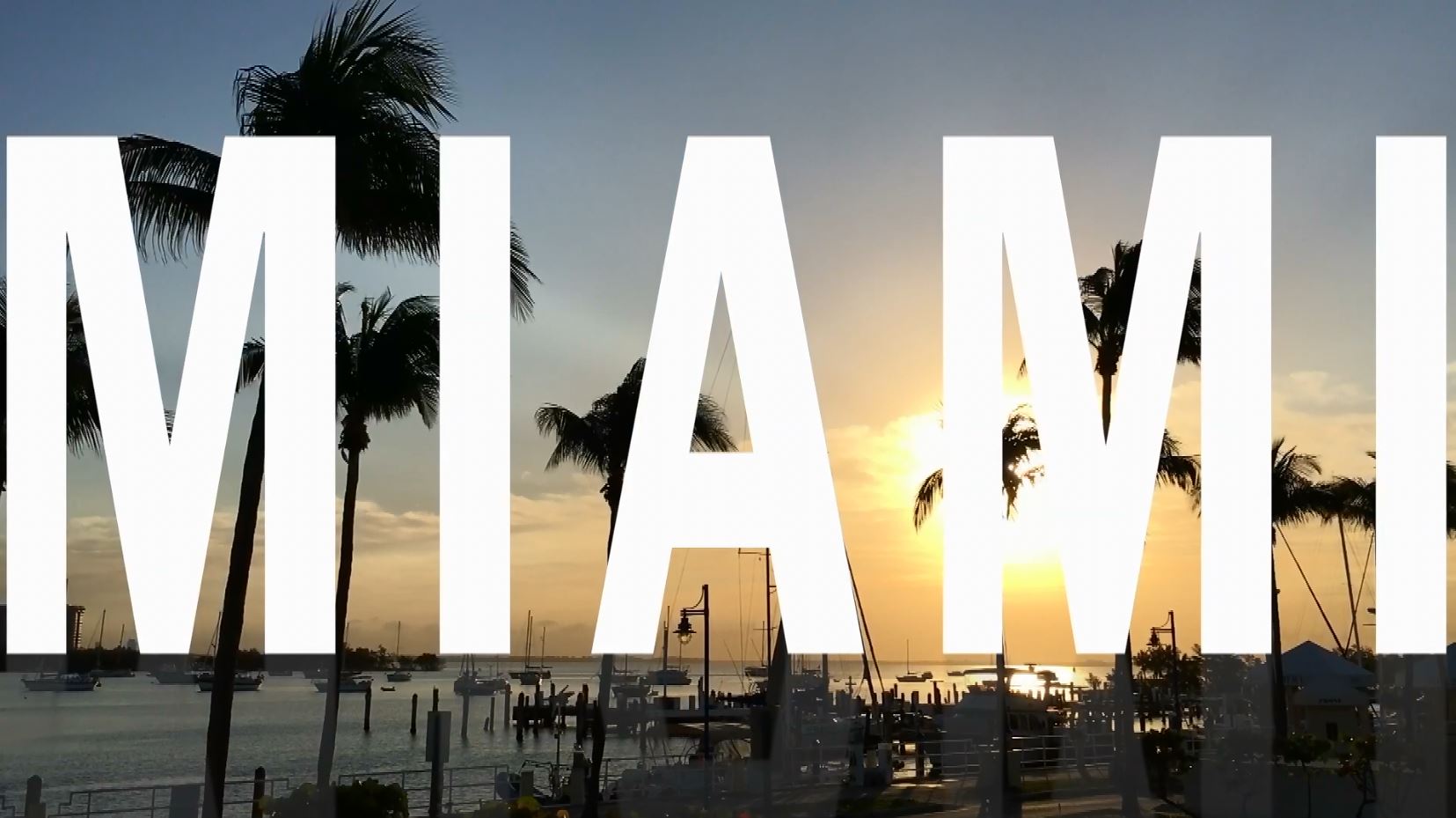 Miami надпись