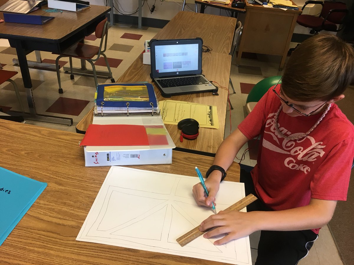 mvandelinder1's tweet photo. Showing off map skills by designing amusement parks! Engaging, effective, creative. #WCCSMS https://t.co/B6ED2f2iyP