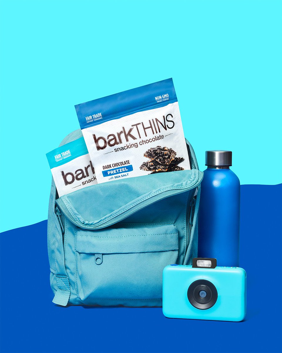 Hiking tip: leave no trace on the trail or at the bottom of your bag of barkTHINS.