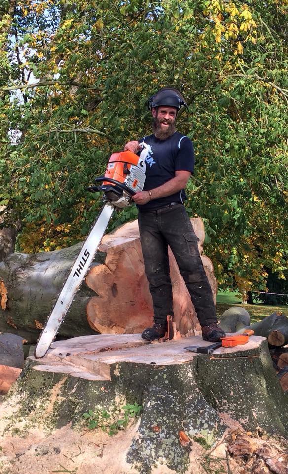 CEuk_intl's tweet photo. Serious chainsaw felling by @EvoArbTech #MS880 #Chainsaw #AnotherFineCEukMannequin #Arb #Tools #YouveSeenItNowSawWithIt #PrepareForPruning https://t.co/cPbPaPWnWt