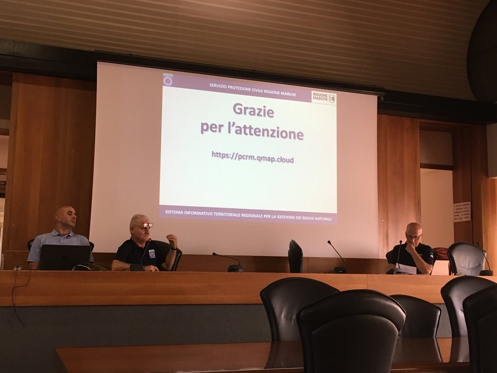 helixgis's tweet image. Presentazione del nuovo portare regionale di Micro zonazione sismica #RegioneMarche #ProtezioneCivile