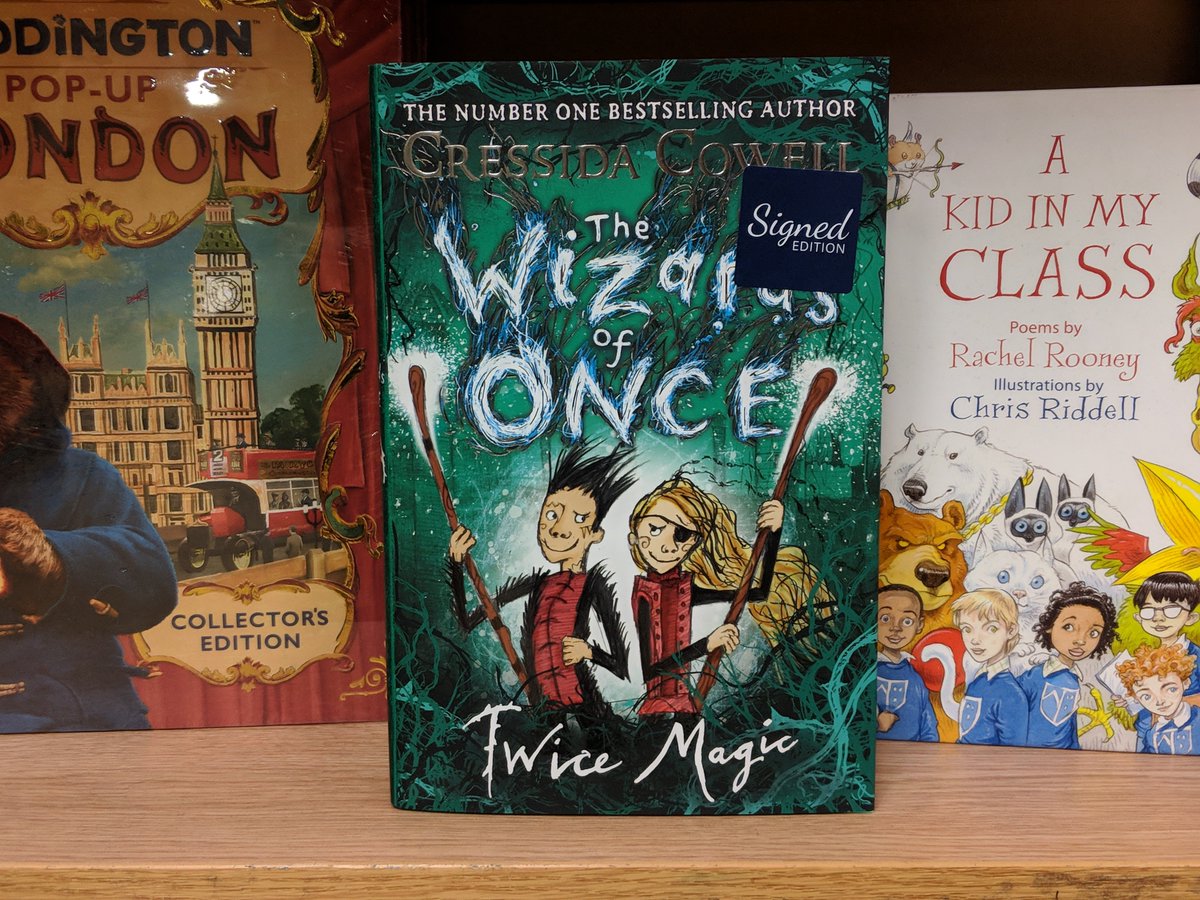 Missed the event at the Westgate with <a href="/CressidaCowell/">Cressida Cowell</a> ?

Then never fear! We have plenty of signed copies of her new book!