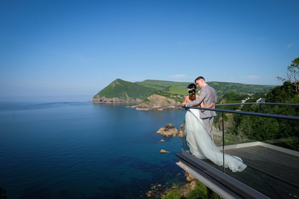 The Venue at Sandy Cove is the perfect coastal setting for your weddding! #devonweddings #devonweddingvenue #wedding #view #seaview #wedding #coastal