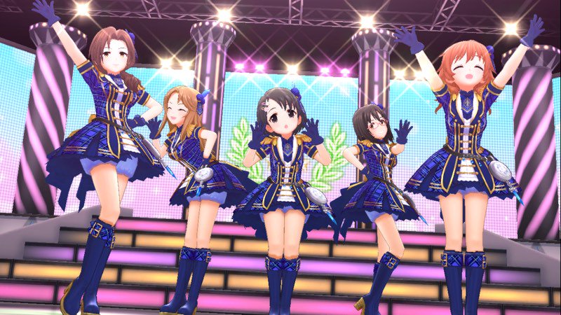りんた Twitterissa 今日ほどブルナポが溢れた日があっただろうか ドレスコーデ ブルーナポレオン ブルナポ デレステ