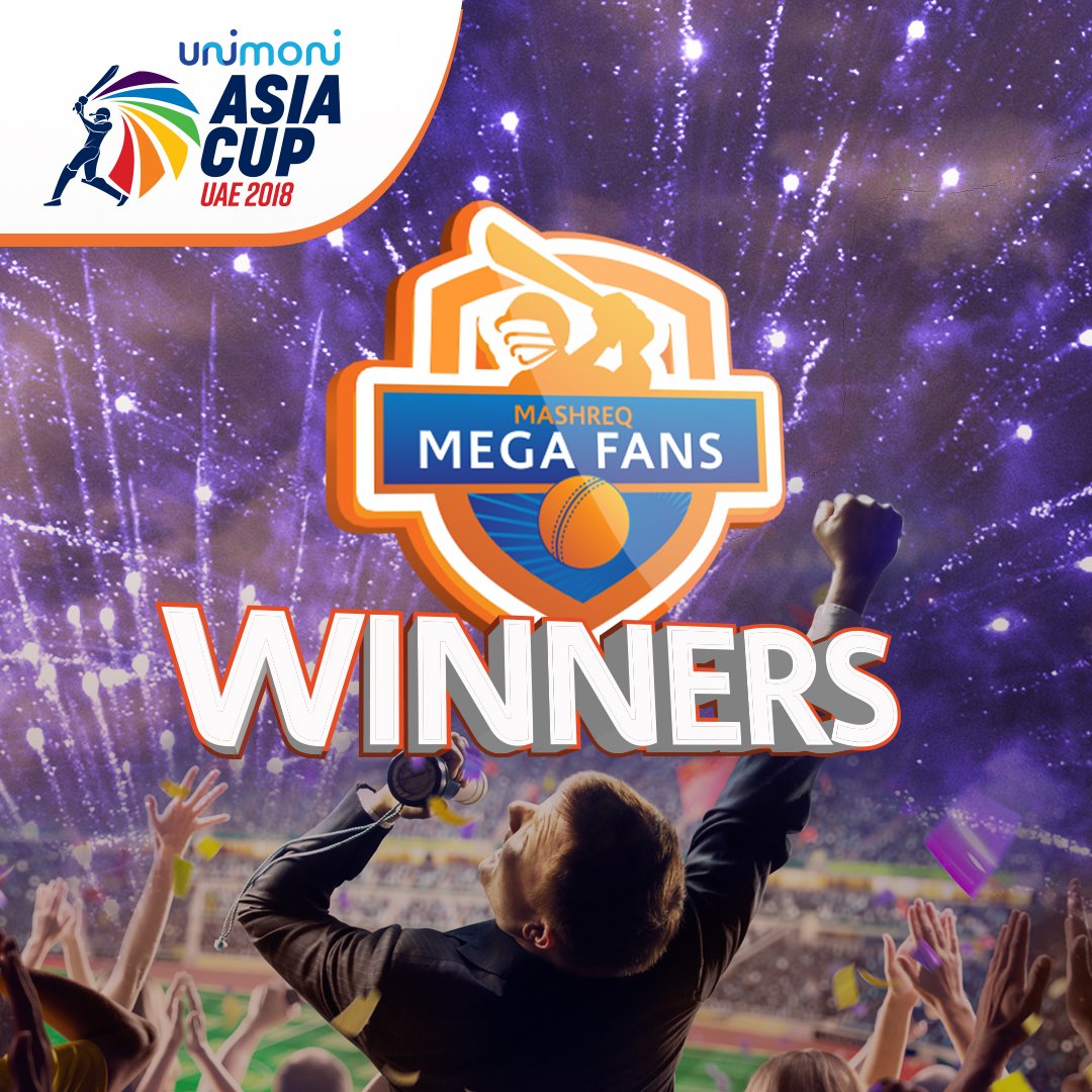 MashreqTweets's tweet photo. Congratulations to #MashreqMegaFans winners for winning the tickets for the 23rd match! Check out the winner list here: https://t.co/UyLqxVBr0h
For everyone else, you can still WIN a spot at a super 4 match on the 25th, when you share photos or videos of your passion for cricket! https://t.co/Uth6zrYXZ2
