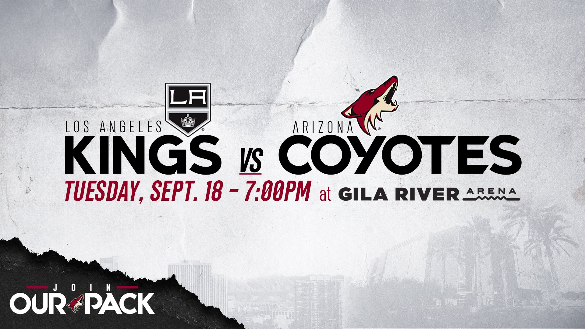 Arizona Coyotes on Twitter "GAME DAY! 🙌 We're taking on the Kings in
